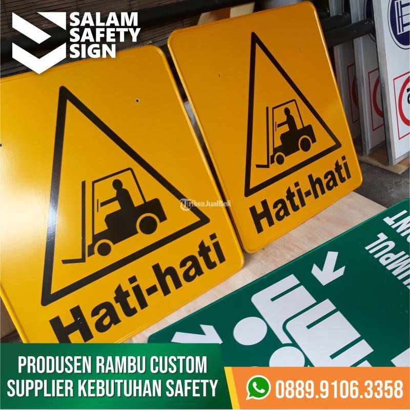 Produsen Rambu Pos Securiti Custom - WA. 0889.9106.3358