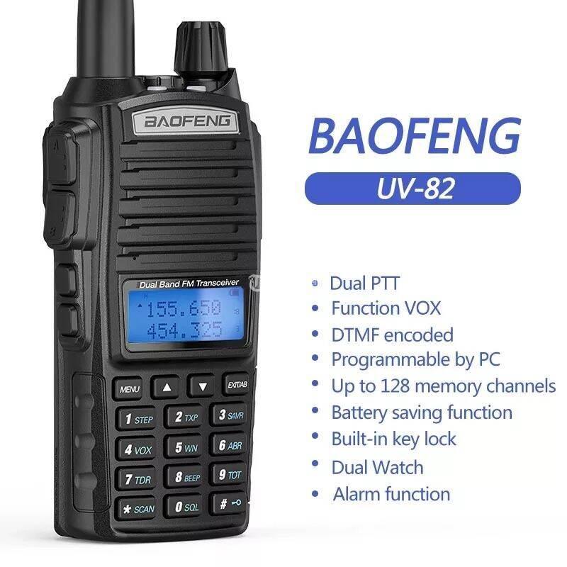 BAOFENG UV82 DUALBAND DUALPTT GARANSI HT SEJUTA UMAT BERKUALITAS BUKAN ICOM ALINCO MOTOROLA