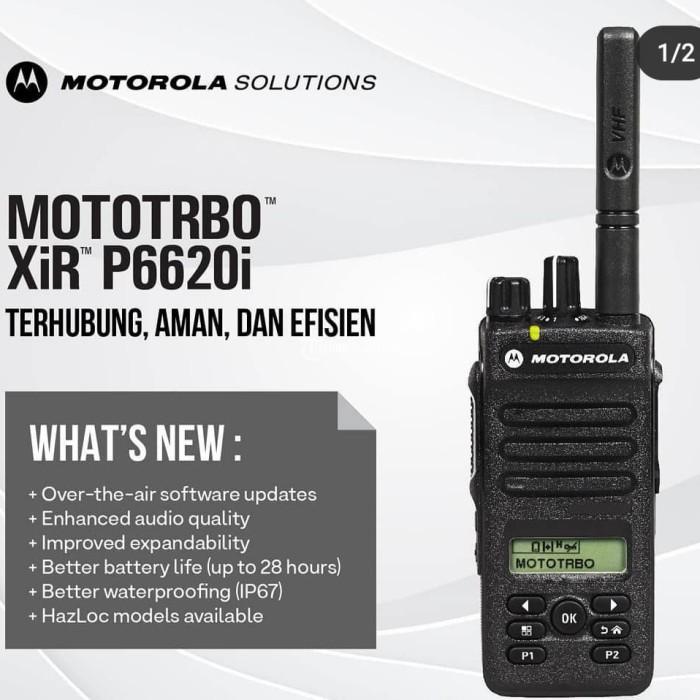 HT MOTOROLA XIR P6620I VHF ORIGINAL MARINE ANTI EXPLOSION GASSPROOF TIA PERTAMINA PERTAMBANGAN PERMINYAKAN