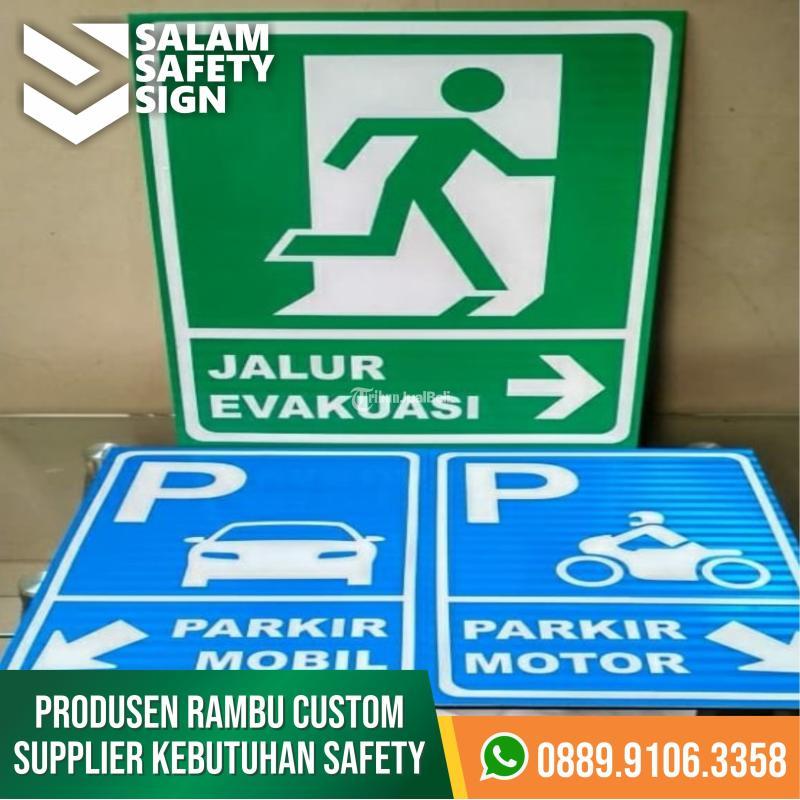 Produsen Rambu Parkir Motor Custom - WA. 0889.9106.3358