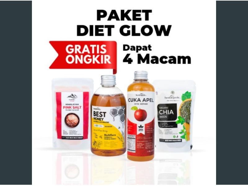 Bestdetox Paket Detox Paket Diet Cuka Apel Chia Seed di Jakarta Utara