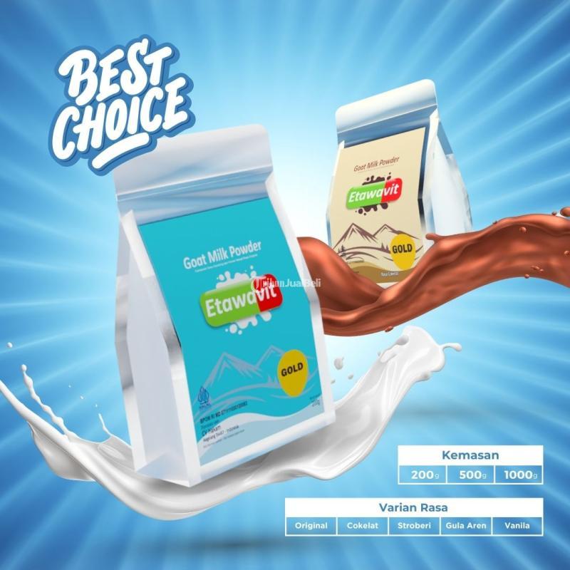 Susu Kambing ETAWAVIT bukan hanya susu kambing biasa, tapi sahabat terbaik kesehatanmu untuk memenuhi kebutuhan kalsiummu.