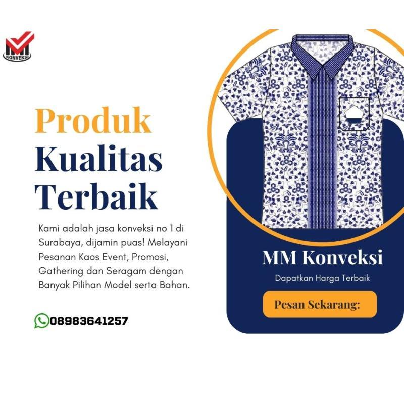 Konveksi Baju dan Seragam Sekolah Kualitas Terbaik Menerima Pesanan Custom - Lumajang Jawa Timur