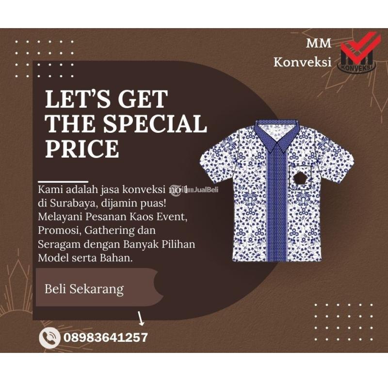 Konveksi Baju dan Seragam Sekolah Kualitas Terbaik Menerima Pesanan Custom - Lumajang Jawa Timur