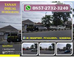 STRATEGIS Call 085727323240 Tanah Kotak Pinggir Jalan Majapahit  Cocok Untuk Gudang dan Industri