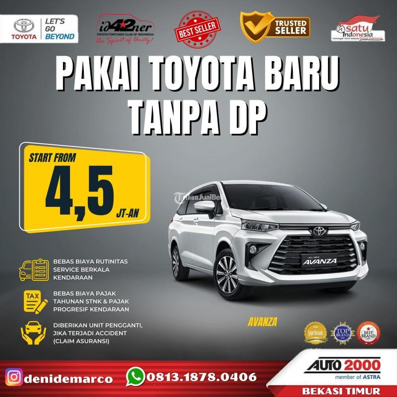 Promo Kinto Toyota Avanza 2024, Program Sewa Kontrak Tahunan