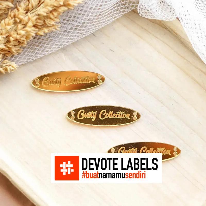 Label Akrilik Rembang DevoteLabels.com