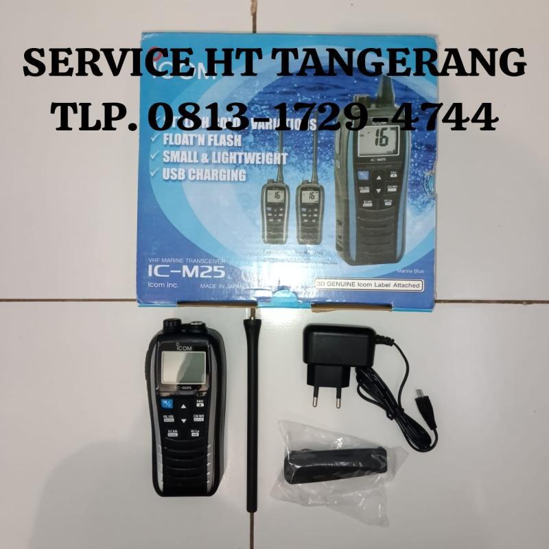 TERIMA SERVICE HT ICOM IC-M25 DI TANGERANG