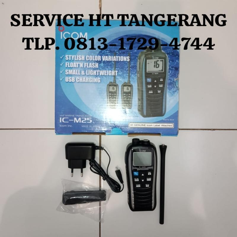 TERIMA SERVICE HT ICOM IC-M25 DI TANGERANG