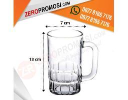 Gelas Kaca Bir Minum 475 ML Promosi Custom - Tangerang Banten
