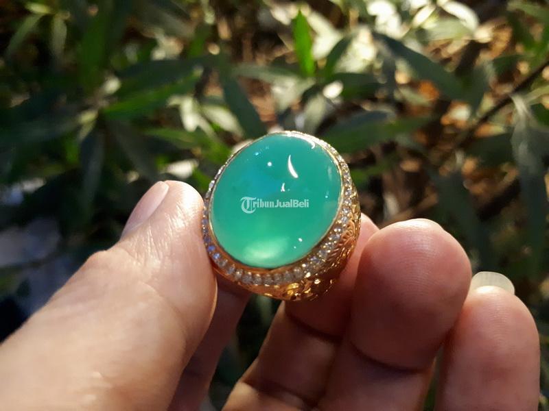 Batu Bacan Doko Relaxa Super HQ BC075 Body Glass Giwang Ikatan Perak - Jakarta Pusat