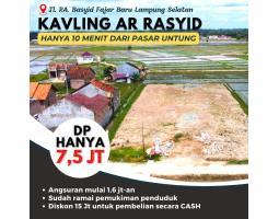 Tanah Murah Fajar Baru Lampung Selatan Dekat Pasar Untung