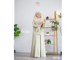 Distributor Baju Gamis Sarimbit Terbaru Isa Hijab Blitar Jatim