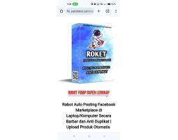 Robot posting facebook marketplace