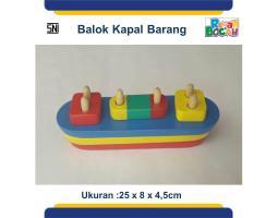 Alat Peraga Paud Balok Kapal Barang 0821.3704.9901