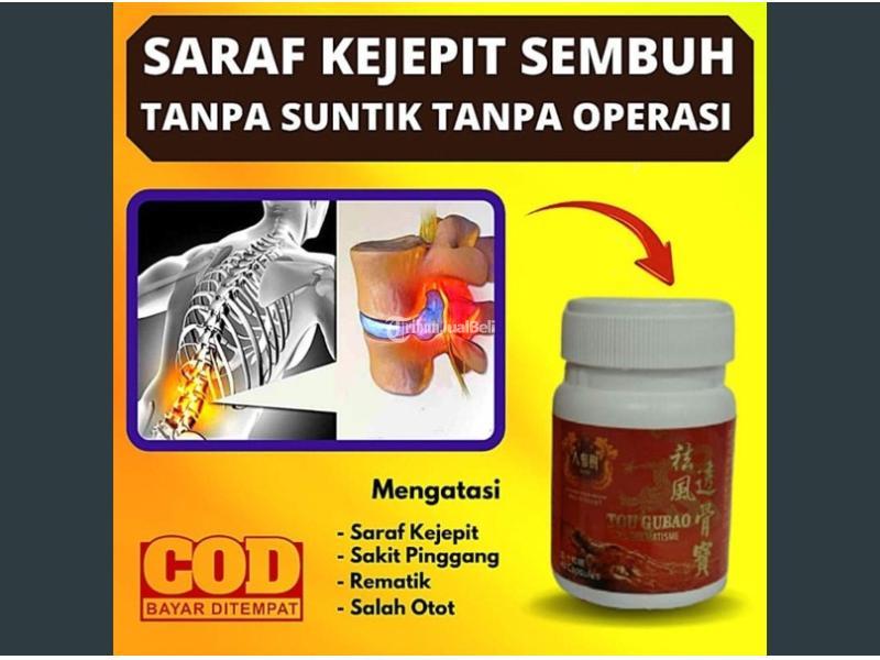 TOU GUBAO ORIGINAL - Pil Reumatisme Tulang Sendi Saraf Kejeit /Obat China Nyeri Encok Pinggang Ampuh