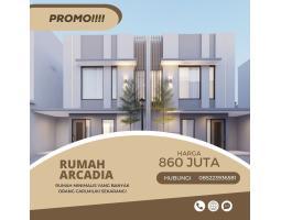 Dijual Rumah 2 Lantai 3KT 2KM SHM Dekat Tol Baros, 700 Jutaan All-In Free Biaya SHM - Cimahi