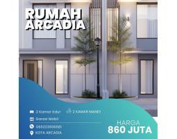 Dijual Rumah Cluster Eksklusif 2 Lantai 3KT 2KM SHM di Arcadia Townhouse, 10 Menit ke Pemkot - Cimahi