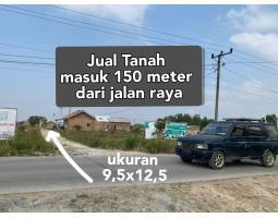 Tanah Dijual Luas 118 m2 Strategis Dari Jalan Raya - Lampung Selatan