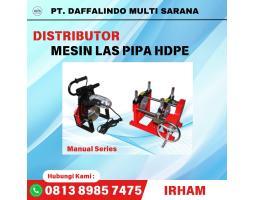 Distributor Mesin Las Hdpe Manual 160mm 2 Clamp Stok Ready  - Jakarta Timur