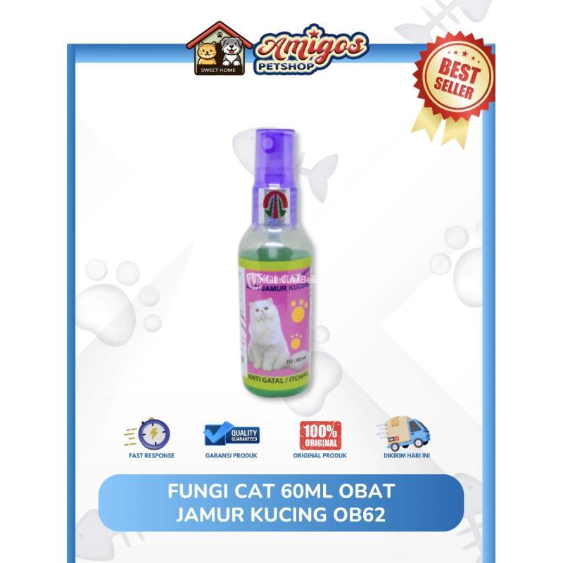 Fungi Cat 60 ml - Obat Jamur Kucing OB62 - Makassar
