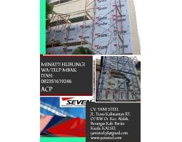 ACP Aluminium Composite Panel Merk Seven dan Marks - Kapuas 