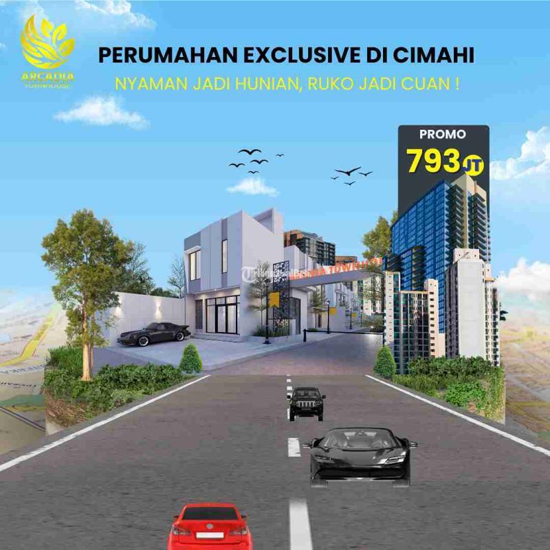 Dijual Rumah 3KT 2KM Legalitas SHM Lokasi Strategis Rp 700 Jutaan - Cimahi