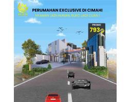 Dijual Rumah Perumahan Baru Cimahi 2 Lantai Mewah 3KT 2KM SHM Dekat Stasiun - Cimahi