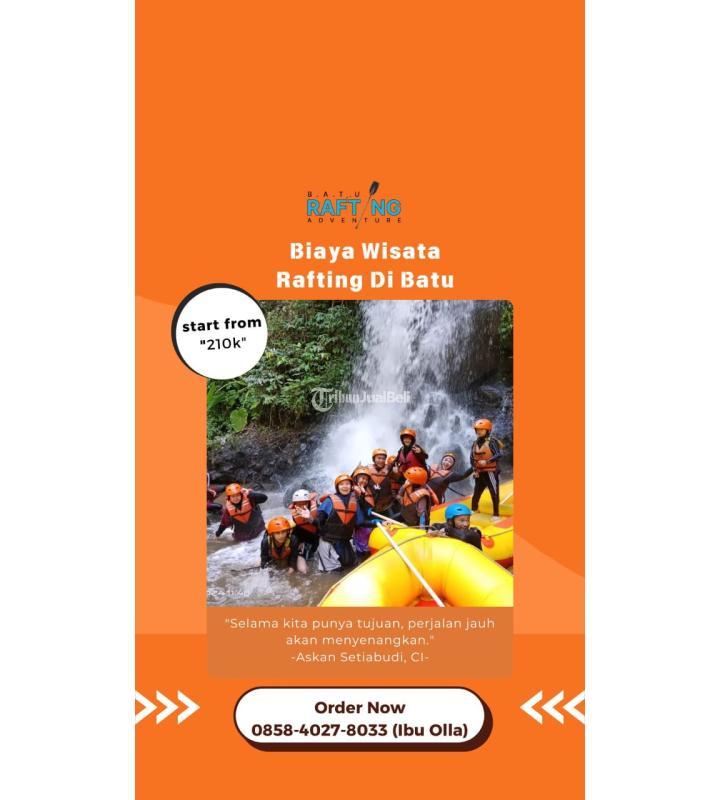 Biaya Wisata Rafting Batu - Malang
