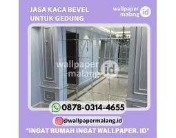 Jasa Kaca Bevel untuk Fedung - Malang 