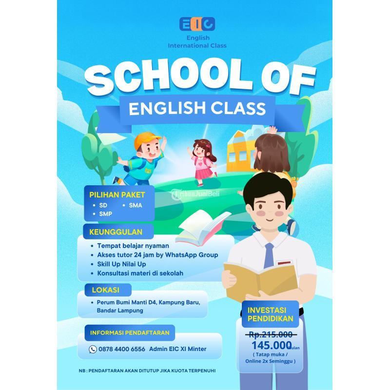 Sekolah Siswa Bahasa Inggris - Bandar Lampung