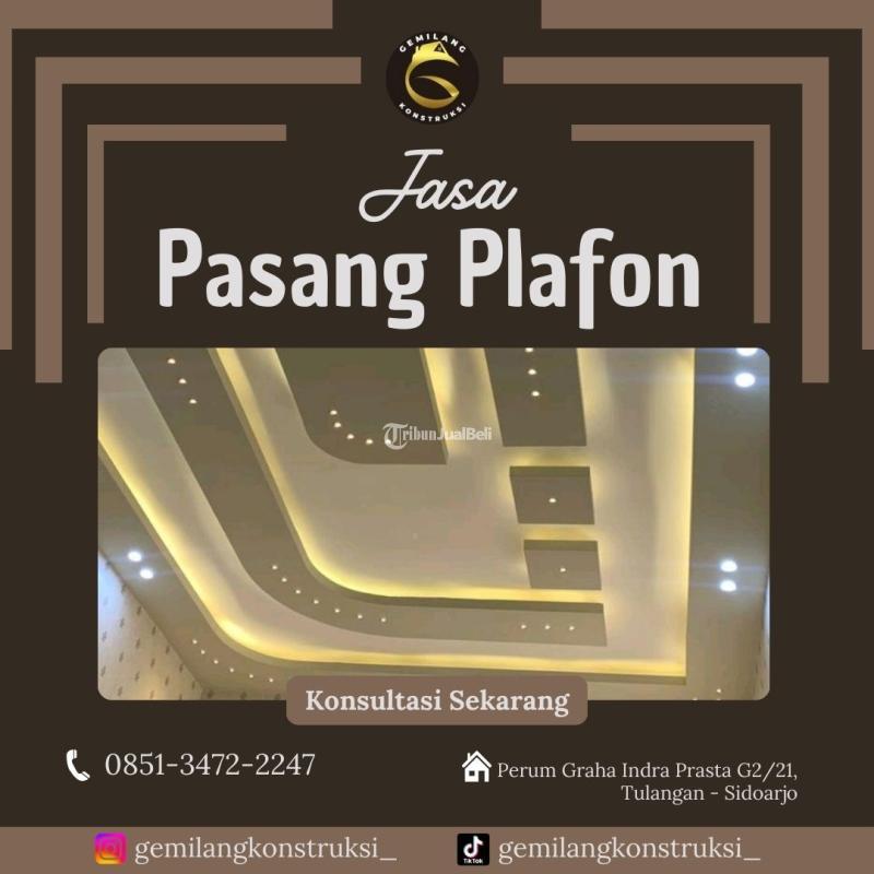 Jasa Plafon Akustik - Sidoarjo