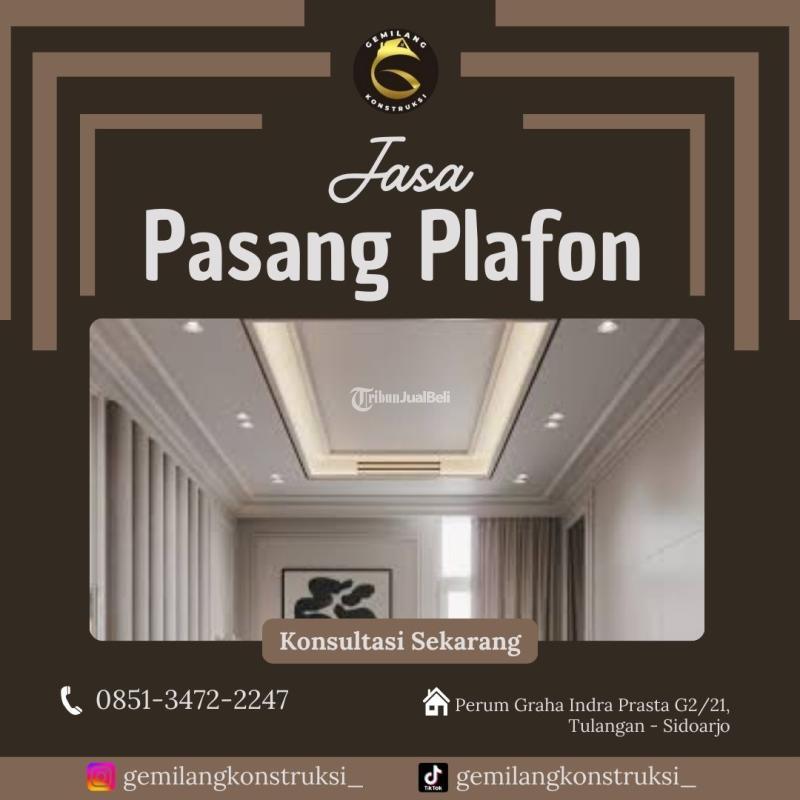 Jasa Plafon Atap Aluminium - Sidoarjo