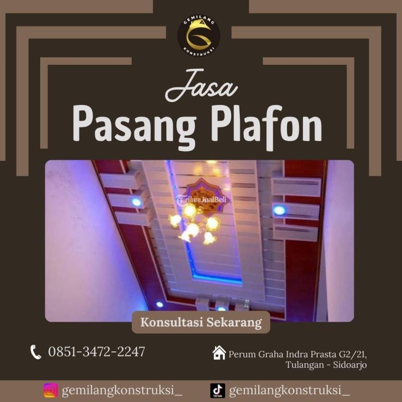 Jasa Plafon Atap Kamar - Sidoarjo 