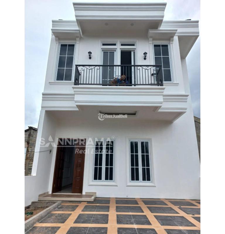 Dijual Rumah Townhouse Mewah Siap Huni 3KT 2KM SHM Dekat Stasiun Lama - Depok