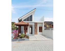 Jual Rumah Modern Dengan Rooftop Tipe 45 Baru Di Kalasan Dekat Gereja Gkj Tulung - Sleman