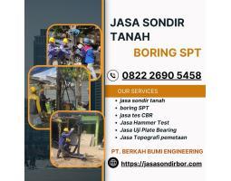 Jasa Boring SPT PT BBE Sondir Tanah - Tangerang Kota