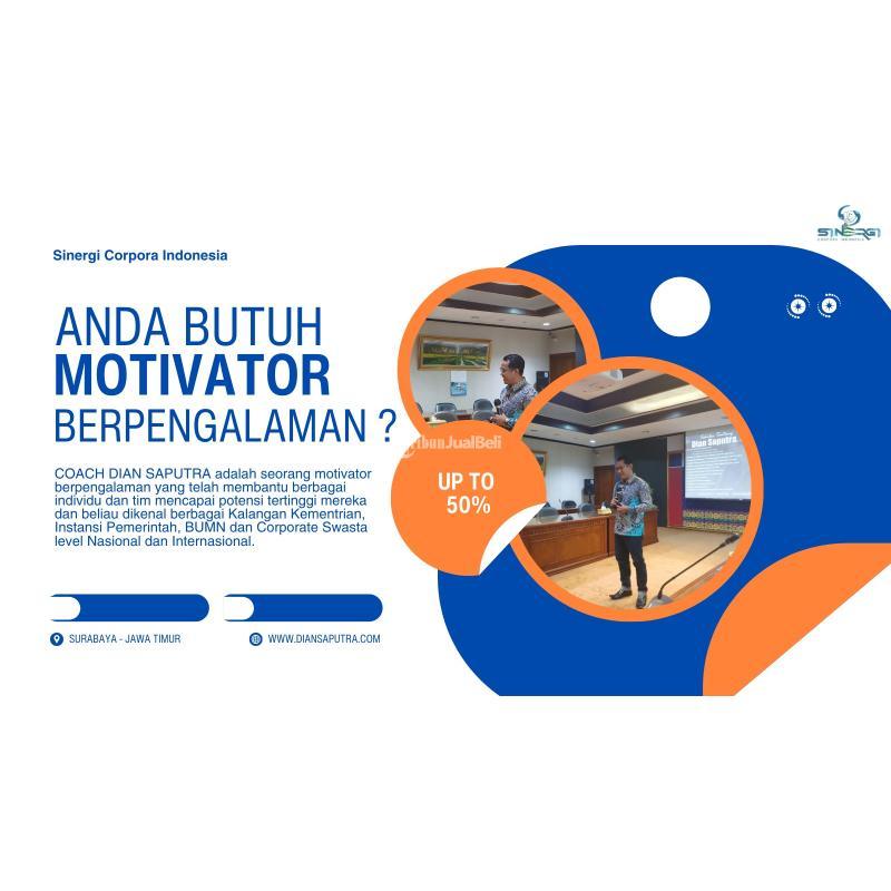 Pembicara Service Excellence Epik dan Hebat, Dian Saputra - Gorontalo