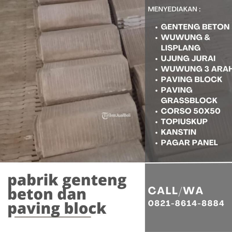 Genteng Beton Atap Rumah Murah dan Estetis - Malang