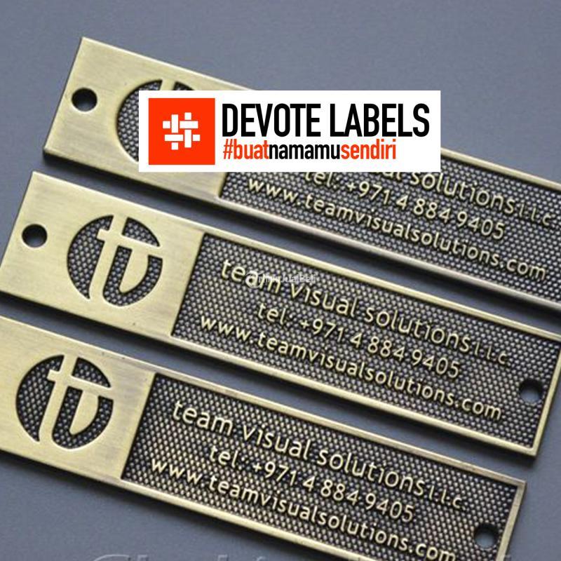 Cetak Label Baju Plat Tamiang Layang Devote Cetak Labels - Barito Timur