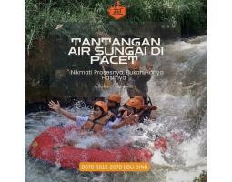 Tantangan Air Sungai Di Pacet  Tos Pacet - Malang