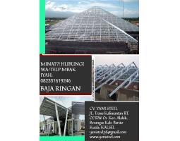 Pengerjaan Atap Baja Ringan Tasso dan Kanopi - Kapuas
