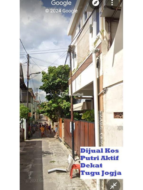 Dijual Kos Putri Aktif Dekat Tugu Jogja LT135 m2 Legalitas SHM - Sleman 