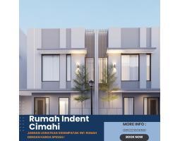 Dijual Rumah Indent 2 Lantai 3KT 2KM SHM Lokasi Pinggir Jalan - Cimahi