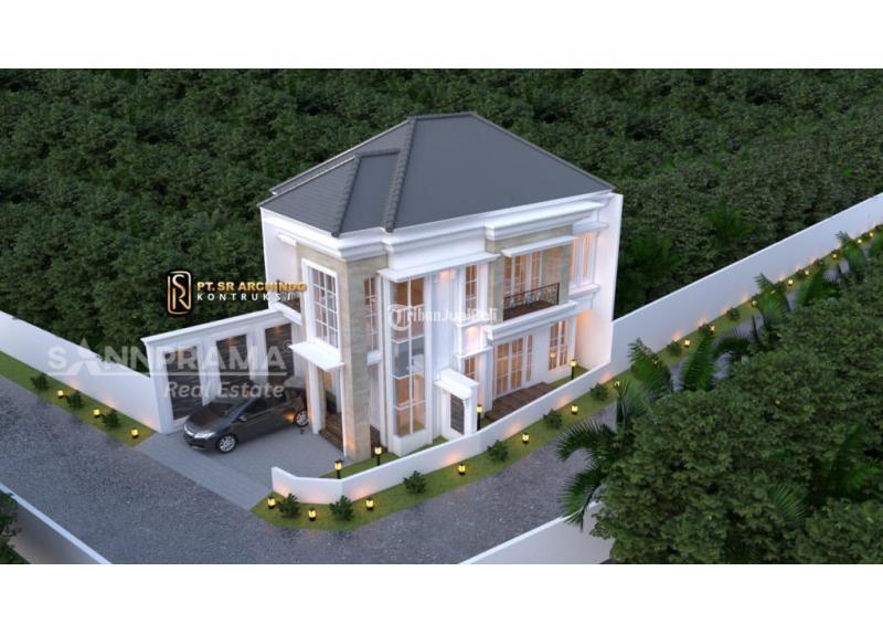 Dijual Rumah Mewah SHM Hook 2 Lantai Semi Furnished Tanah Baru - Depok