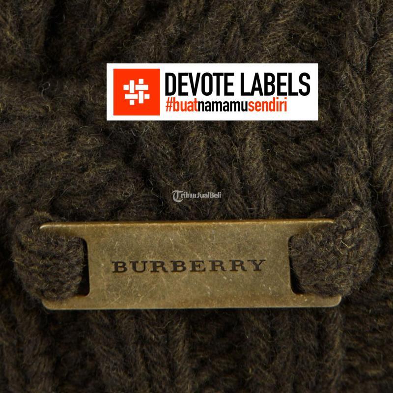 Cetak Label Baju Stainless Muara Teweh PT. Devote Cetak Labelindo - Barito Utara