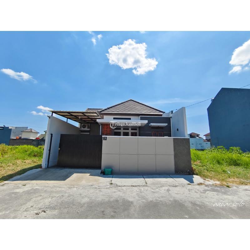 Dijual Rumah 90m2 SHM Cantik Strategis Singopuran Kartosuro Solo Area Premium - Surakarta