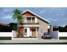 Dijual Rumah Murah 2 Lantai Modern Minimalis 3KT 2KM di Godean - Sleman