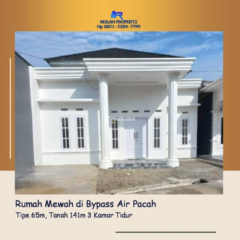 Dijual Rumah Siap Huni di Padang 3 Kamar Tipe 65 Tanah 141m di Bypass Baiturrahm - Padang