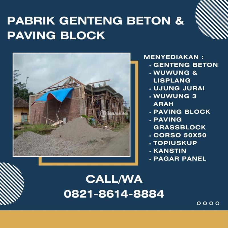 Genteng Beton Tahan Lama - Malang 